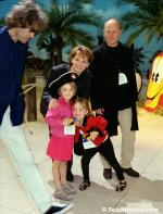 ID 3887 DISNEY WONDER (1999/83308grt/IMO 9126819) - English TV personality and former Bucks Fizz singer Cheryl Baker arrives in Southampton with her family to attend the childrens onboard party held while the...